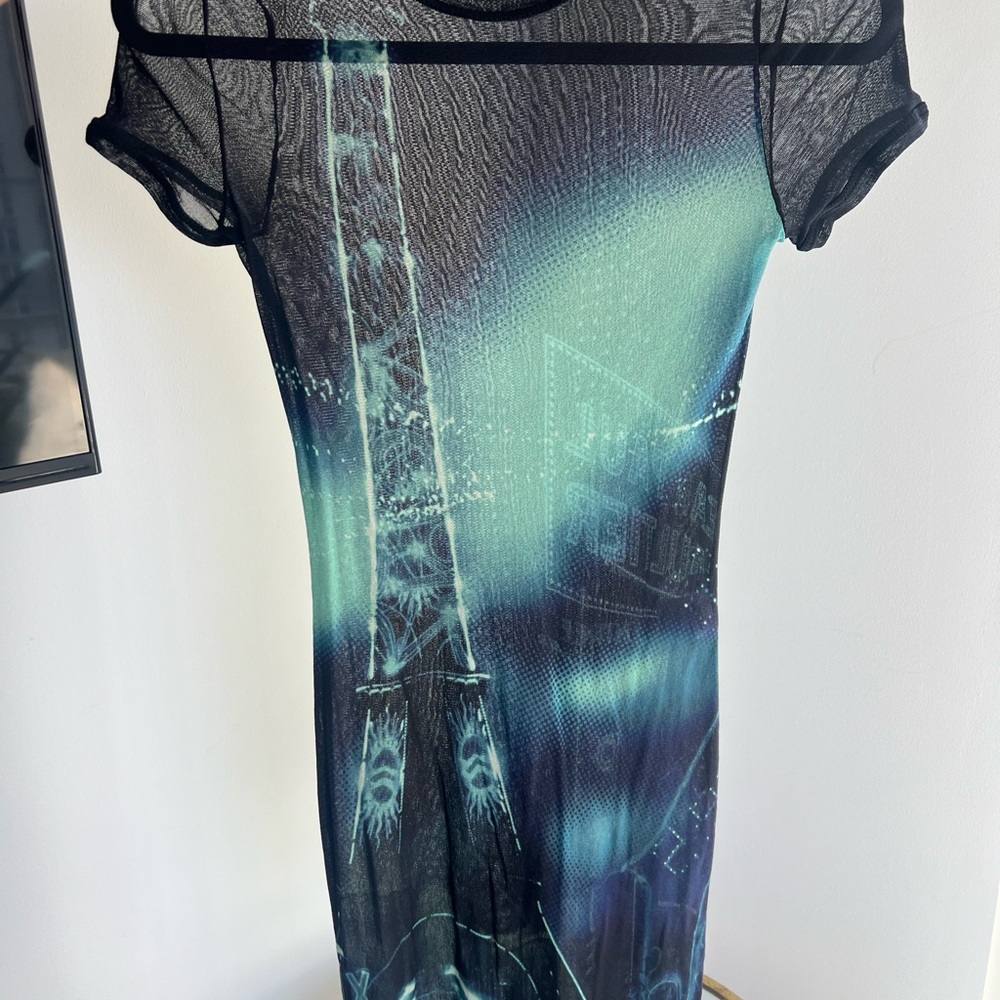 Jean Paul Gaultier Paris Eiffel Tower Dress